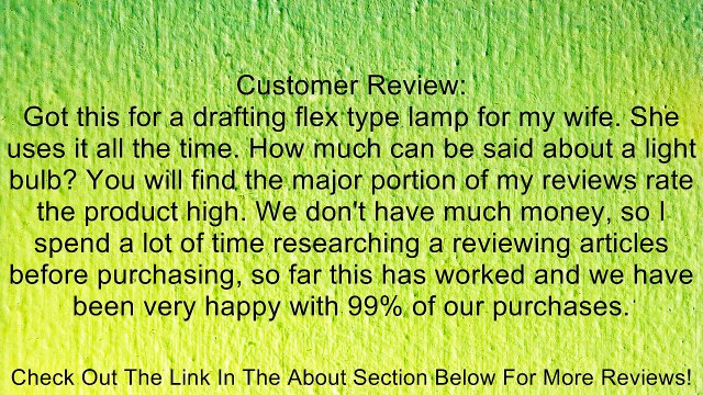 GE Lighting 33774 Cool White 8-Inch Diameter Circline Fluorescent T9 Bulb, 22-Watt Review