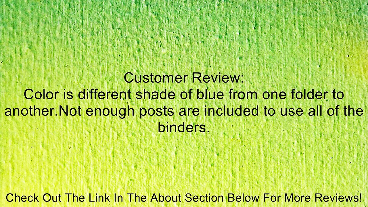 Acco–Wilson Jones(R) Pressboard Data Binder, 11" x 14 7/8", Dark Blue Review