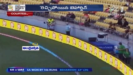 De Villiers, Behardien propel SA to 341 (12- 03- 2015)