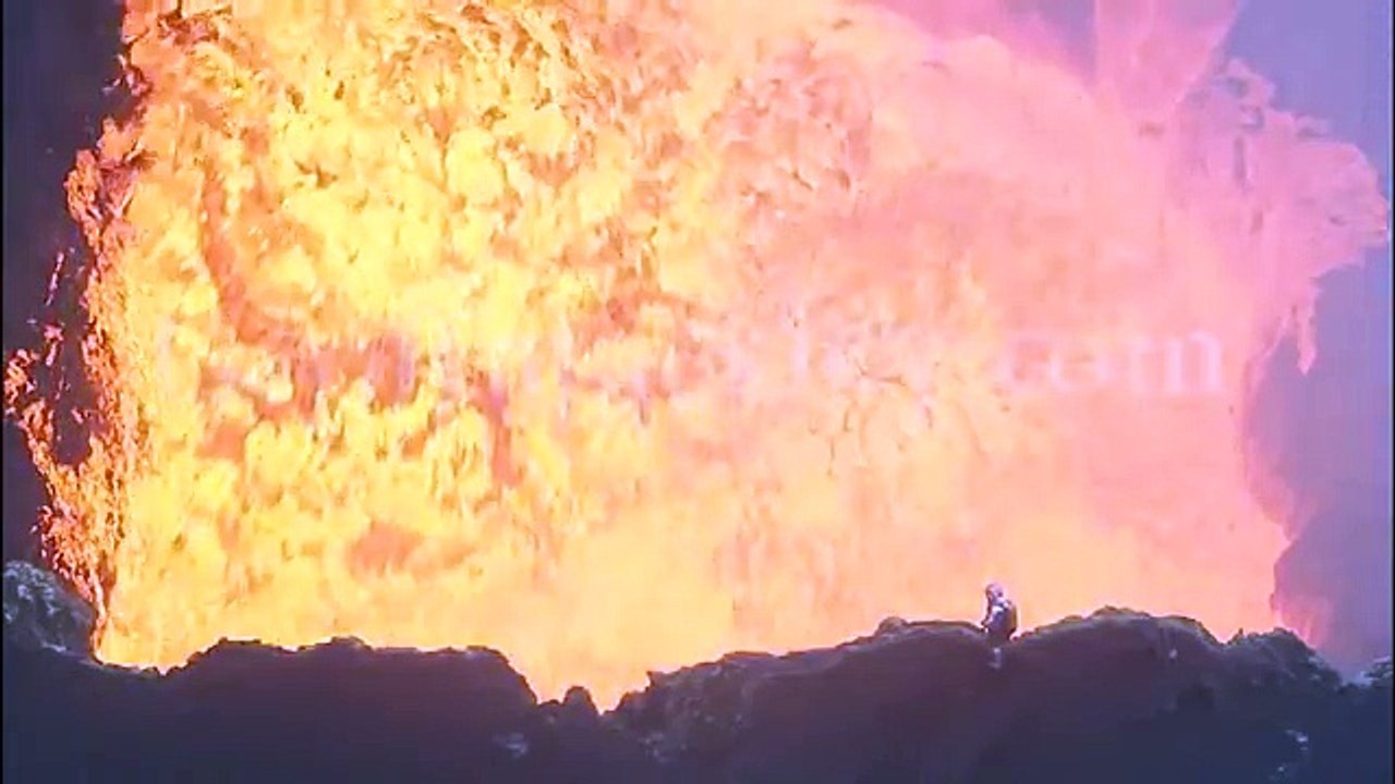 The Most Incredible Volcano Video