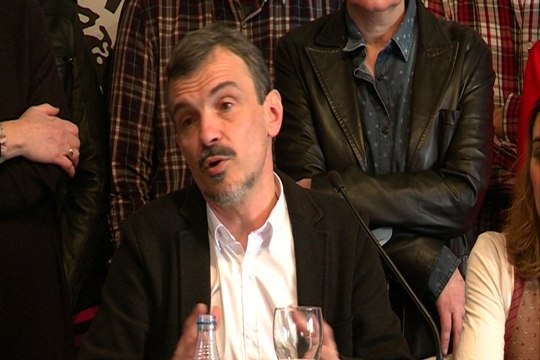 López: Nunca llevaremos un imputado en nuestras listas