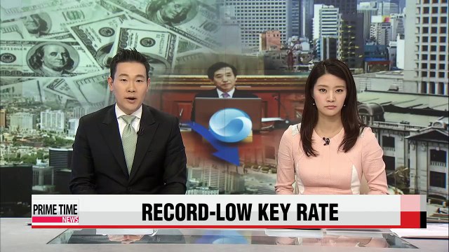 Korea's central bank cuts key rate to historic low of 1.75%
