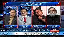 Anchor Imran Khan made MQM’s Rasheed Rashid Godil