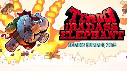 Download Video: TEMBO The Badass Elephant Ankündigungs-Trailer (2015) Deutsch - Videospiel HD