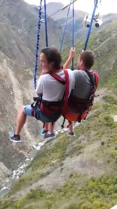 Ultimate Thriller - 2 Guys Jump Off a Cliff - Postober.com