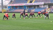Kardemir Karabükspor'da Akhisar Belediyespor Maçı Hazırlıkları