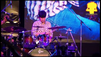No. 8 ฤทธิ์อำนาจ ขวานทอง แจ๊ส The drum competition of thailand overdrive drumfact