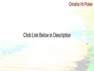 Omaha Hi Poker Download Free [Instant Download]