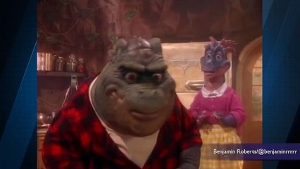 Watch Earl Sinclair from 'Dinosaurs' Slay Notorious BIG's 'Hypnotize'