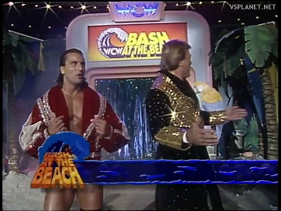 Cactus Jack & Kevin Sullivan vs Paul Roma & Paul Orndorff, WCW Bash at the Beach 1994