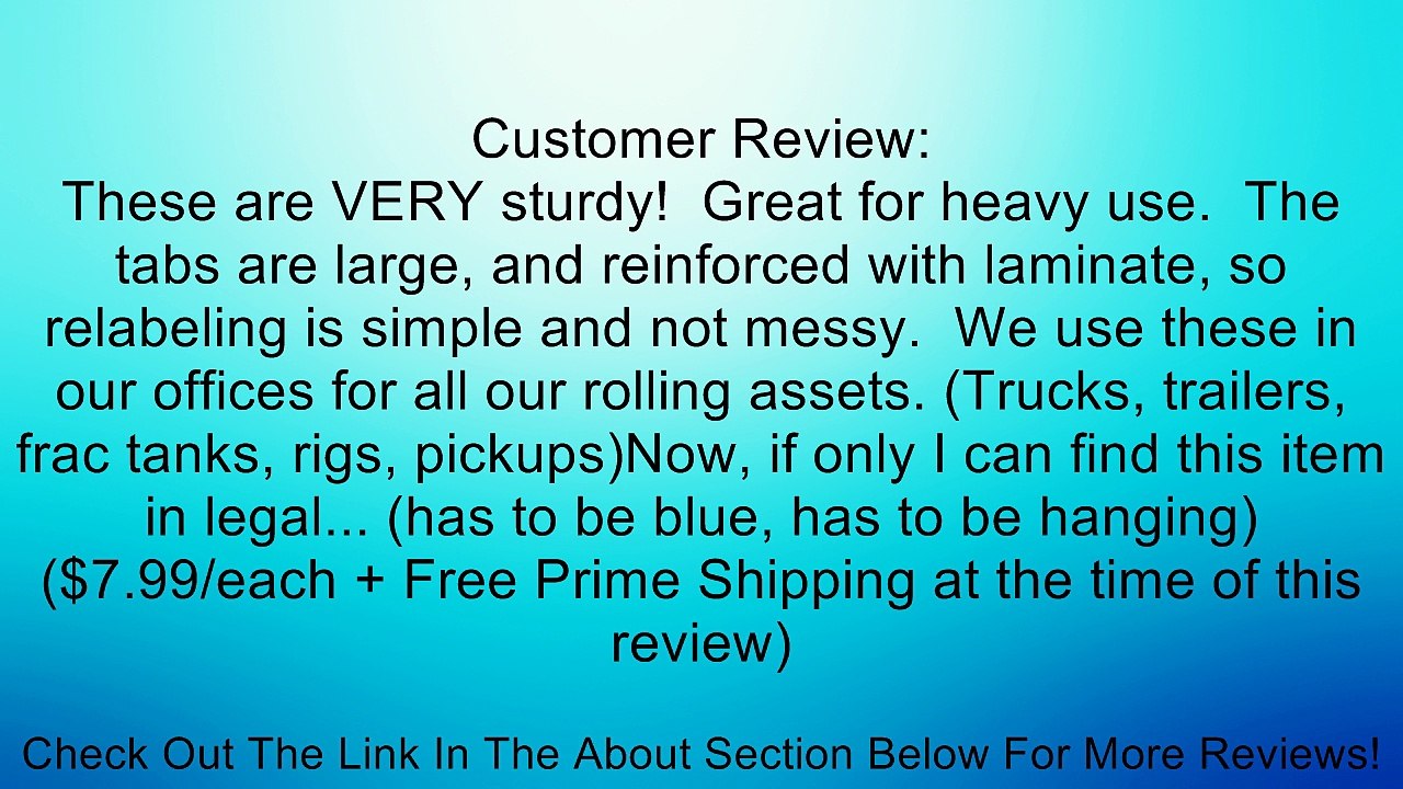 Pendaflex Surehook Reinforced Expandable Hanging Files, Letter size, Blue (59225) Review