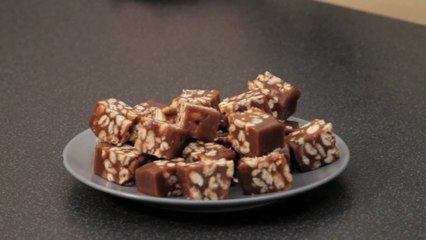 Recette des carrés de guimauve au caramel - Gourmand