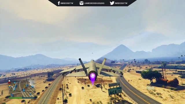 GTA 5 Heists DLC Mammoth Hydra Gameplay - How To Unlock The Hydra! GTA 5 Hydra Gameplay! (GTA V)