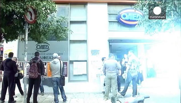 افزایش نرخ بیکاری در یونان