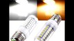 E27 LED Bulb Ultra Bright 6W 56 SMD 5730 AC 220V Corn Light