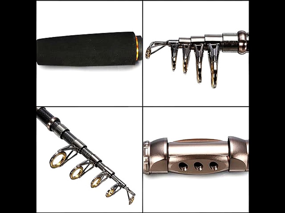 1.8M 5.9Ft Telescopic Fishing Rod Spinning Fishing Pole