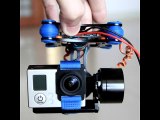 FPV 2 Axis Brushless Gimbal With Controller For DJI Phantom GoPro 3