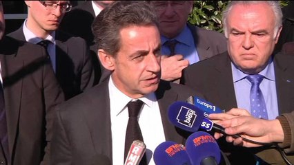 Sarkozy à Fessenheim: "on est au coeur des mensonges proférés depuis 3 ans"