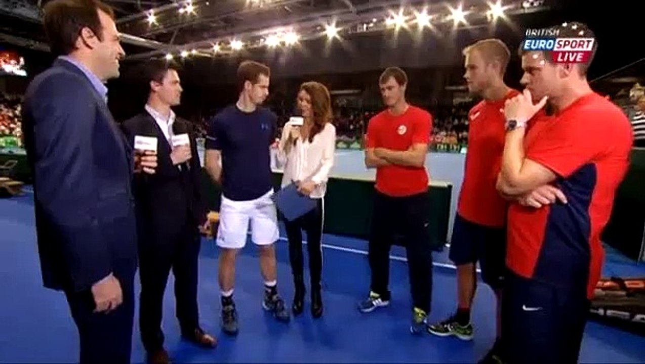 Andy Murray reveals Dominic Inglot has a side chick in Glasgow