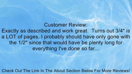 Swingline Premium Heavy Duty Staples, 3/4" Leg, 100 Per Strip, 1000/Box (35319) Review