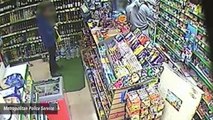 UK Police Release Footage Of Two Clerks Who Took Down Axe-Yielding Robber