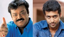 Surya About Vijayakanth  | 123 Cine news | Tamil Cinema News