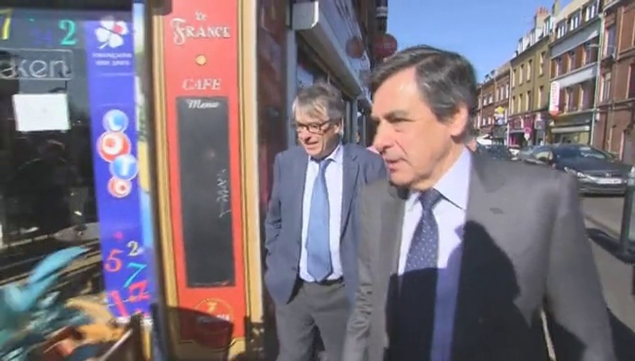 François Fillon à Lille pour les départementales