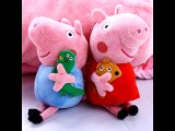 1 Set of Peppa Pig Baby Animal Toys Peppa Pig Plush Family Set Doll