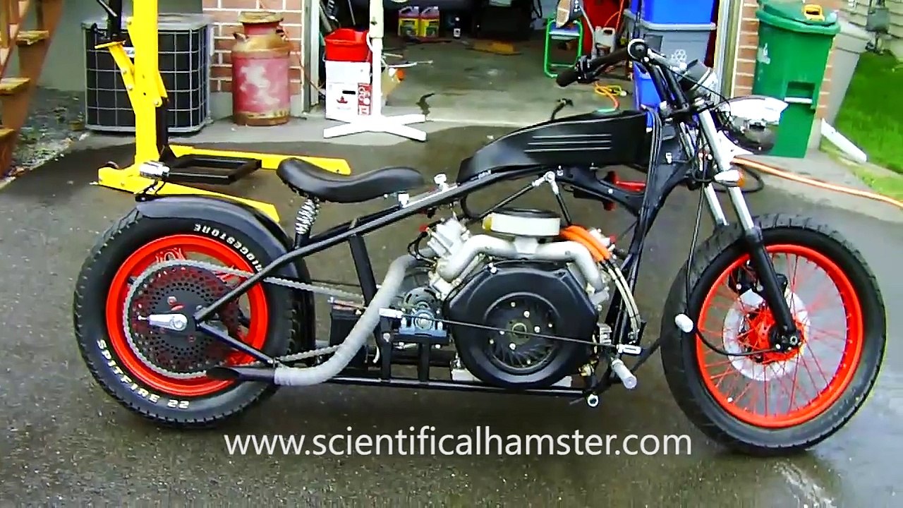 V Twin Diesel Motorcycle