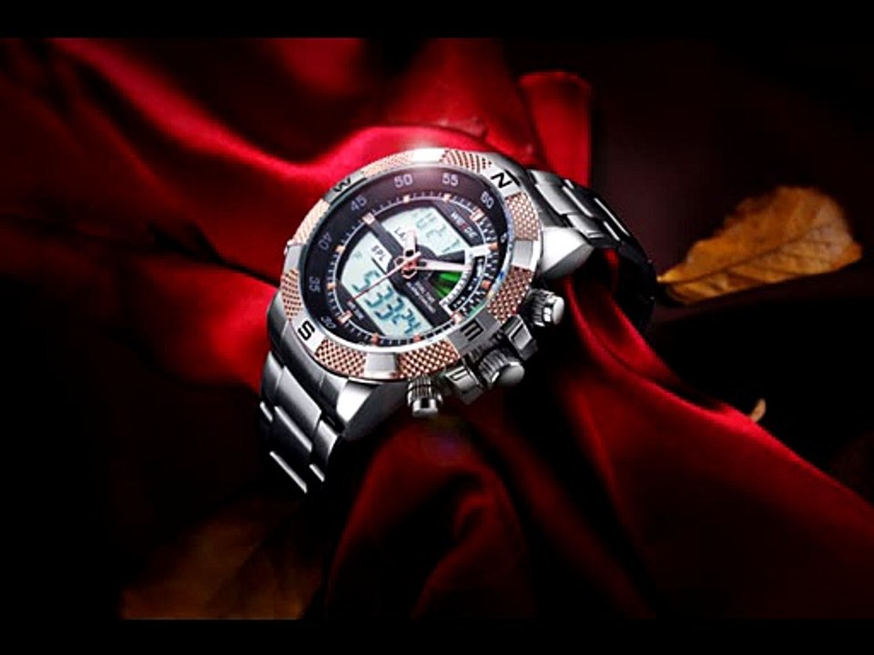WEIDE WH 1104G Sport Men Analog Digital Waterproof Back Light Watch