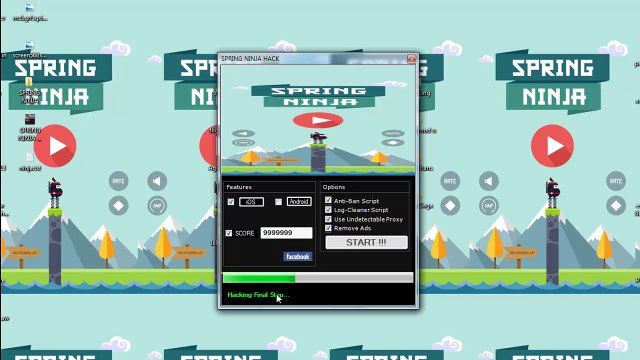 News Spring Ninja High Score 999999 iOS Android Hack Cheats TRICKS!!!!