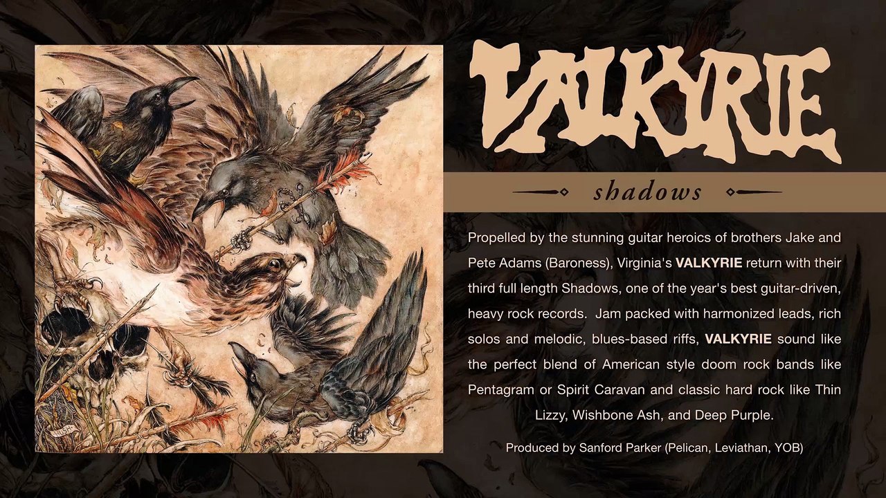 VALKYRIE - 'Shadows' (Official Album Trailer)
