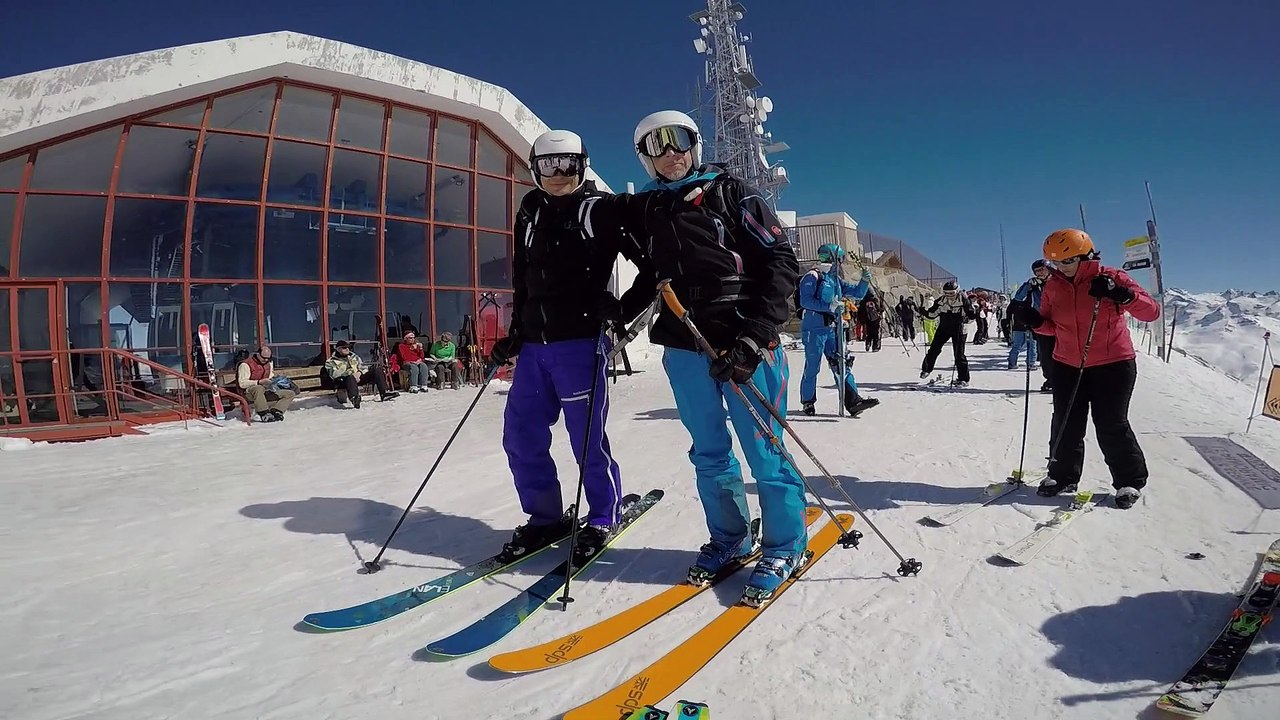 Mikael and co off pist