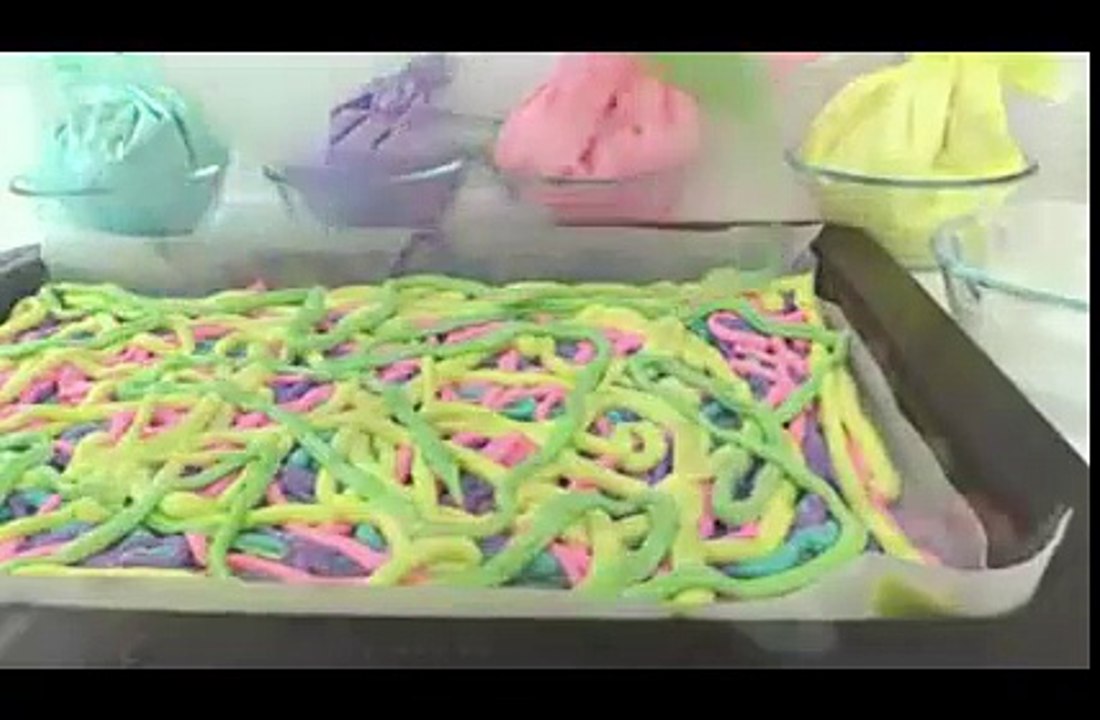 How to Make Colorful Cake - Amazing Idea