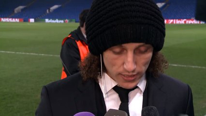 David Luiz, feliz por el pase del PSG