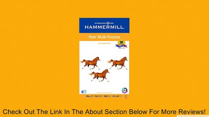 Hammermill Fore MP, 20lb, Legal Size (8.5 x 14), 96 Bright, 500 Sheet/1 Ream (103291) Review