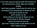 Down on me - Jeremih feat 50 cent ( lyrics )