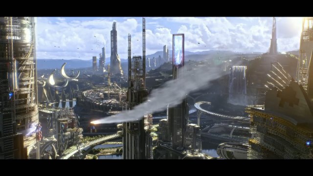 George Clooney, Britt Robertson, Hugh Laurie In 'Tomorrowland' Trailer 2