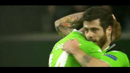 Wolfsburg 2-1 Inter - Goal de Bruyne - 12-03-2015