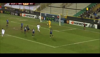Goal Tore - Club Brugge 0-1 Besiktas - 12-03-2015