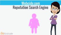 Reputation Search Engine :  Receive all negative information about people or companies , immediately on page one .