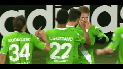 Wolfsburg 3-1 Inter - Goal de Bruyne - 12-03-2015