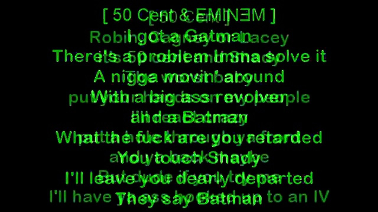 50 Cent ft. Eminem - Gatman _ Robbin [HQ _ Lyrics]