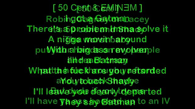 50 Cent ft. Eminem - Gatman _ Robbin [HQ _ Lyrics]