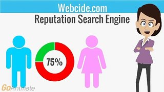 Webcide Reputation Search Engine is collecting all negative available data about a person , from all major search engines and public databases and present you with precise negative search results.