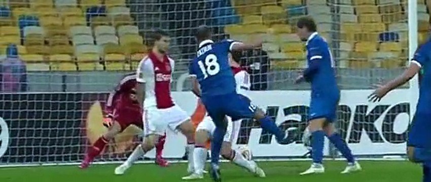 Dnipro 1 - 0 Ajax - Europa League - Play Offs - Highlights - 12/03/2015