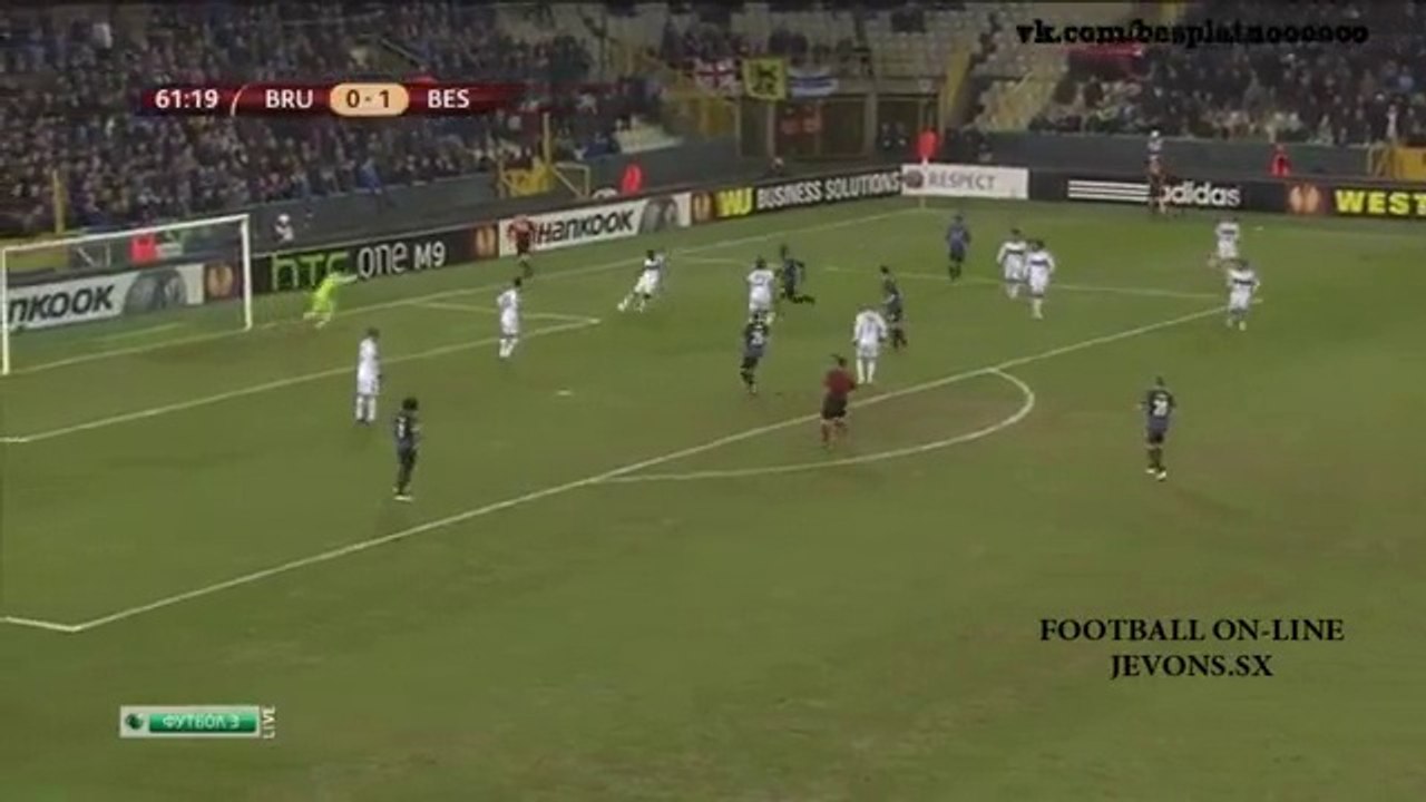 Club Brugge 2 - 1 Besiktas All Goals and Full Highlights 12/03/2015 - Europa League