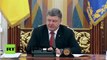 Ukraine: NATO involved in training Ukrainian military, says Poroshenko