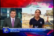 Nuevos problemas de alcantarillado en Playas