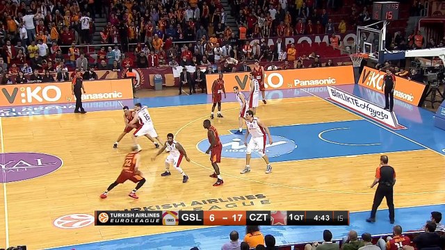 Highlights: Galatasaray Liv Hospital Istanbul-Crvena Zvezda Telekom Belgrade
